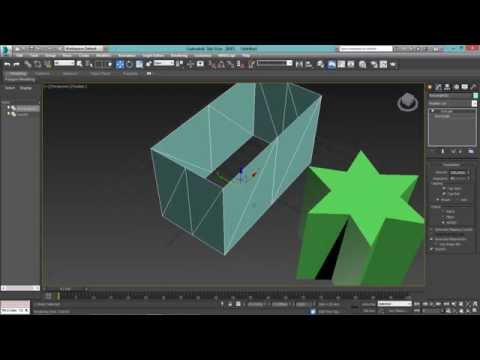 Видео: 3ds Max для начинающих урок 18 ( модификаторы Extrude, Bevel)