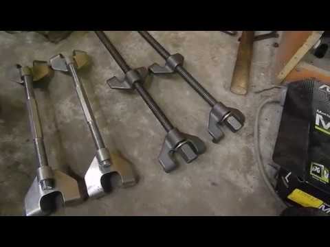 Видео: [Lanos] Стяжки пружин "Дело техники" 380 мм