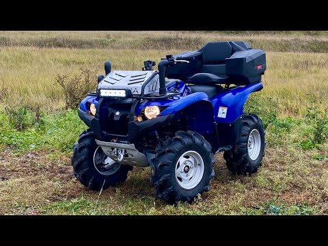 Видео: Yamaha grizzly 700 обзор на продажу.