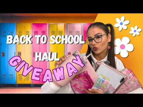 Видео: GIVEAWAY- ОБРАТНО НА УЧИЛИЩЕ/ BACK TO SCHOOL HAUL- КАКВО СИ ВЗЕХ?📚✏️