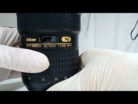 Видео: nikon nikkor 24-70 f2.8 G Ed падение на кафель. часть 2