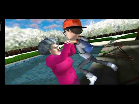 Видео: Интересные баги в игре Scary Teacher