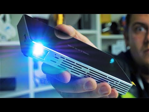 Видео: Лучший Карманный LED Проектор с Алиэкспресс Byintek UFO P10