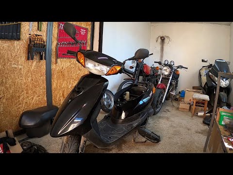 Видео: Не простий ремонт скутера Yamaha Jog SA 36@IVAN_GARAGE
