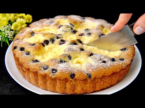 Видео: Легкий торт всего за несколько минут! Все ищут этот рецепт! Просто и вкусно!