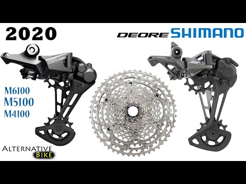 Видео: Shimano Deore 2020: новые НАРОДНЫЕ линейки M6100 M5100 M4100. Обзор М5100 перекидка и кассета