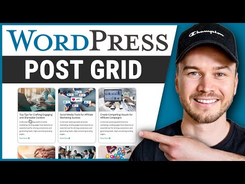 Видео: Как добавить Post Grid в Wordpress и Elementor (бесплатный плагин)