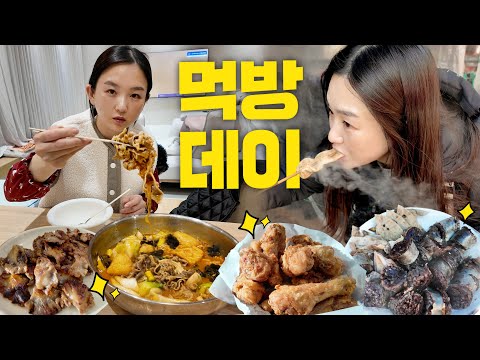 Видео: Перекусы на 5-дневном рынке😎 Жареная курица на рынке и мукбанг под пиво на даче