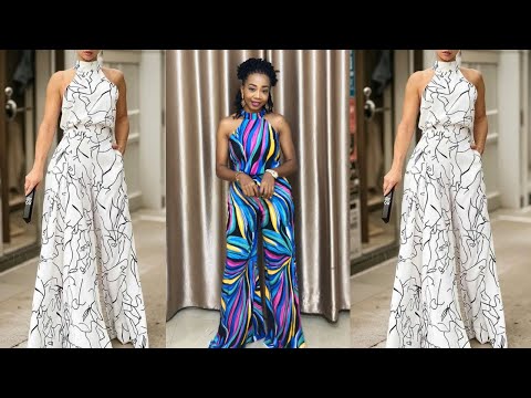 Видео: КАК КРОЙТЕ И СШИВАЙТЕ КОМБИНЕЗОН С ХАЛТЕРОМ И ШИРОКИМ БРЮКАМИ (Подробно)