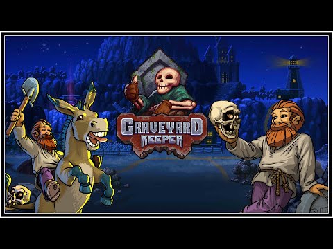 Видео: Обзор игры: Graveyard keeper (2018)