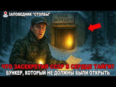Видео: СЕКРЕТНЫЙ БУНКЕР В СЕРДЦЕ ТАЙГИ: Что СССР СПРЯТАЛ В «СТОЛБАХ»?