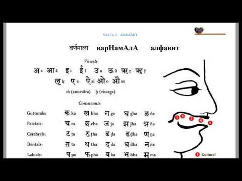 Видео: Санскрит с нуля, часть алфавит -  введение