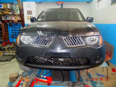 Видео: MITSUBISHI L200. наборка.