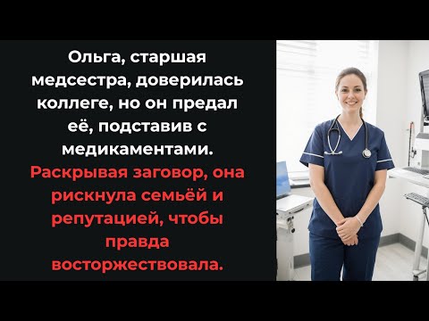 Видео: Ольга доверилась коллеге, но он плёл заговор, чтобы отнять её место. Правда стоила ей семьи.