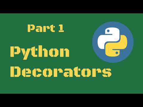 Видео: Python Декораторы, Часть 1