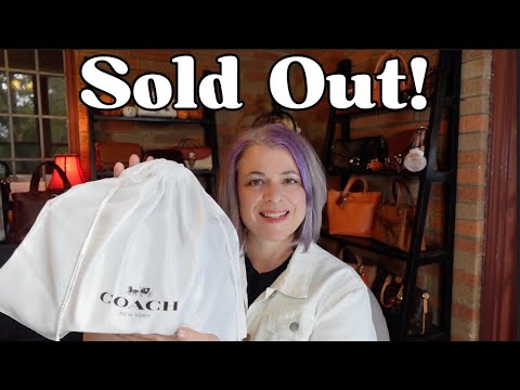 Видео: Эта сумка была распродана мгновенно! #coach
