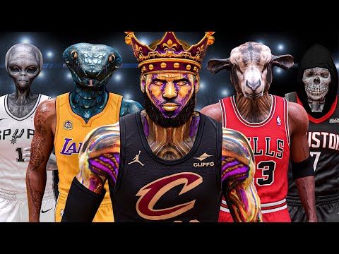 Видео: Я превратил игроков НБА в их прозвища