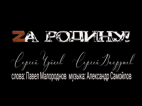 Видео: песня: "Zа Родину!"