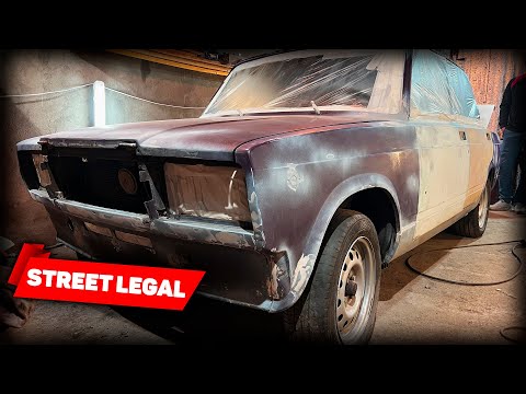 Видео: ВАЗ 2107. Готовим к покраске финал. Street Legal.