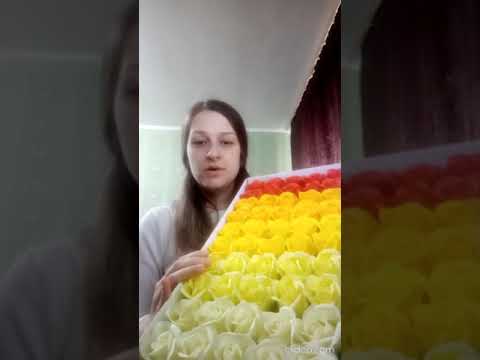 Видео: мыльные розы.распаковка.хранение.