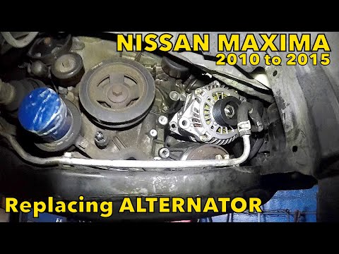 Видео: Замена генератора на Nissan Maxima 2010–2015 гг. ПОЛНОЕ РУКОВОДСТВО