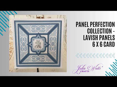 Видео: Коллекция панелей Sentimentally Yours «Pancing Perfection» — роскошные панели размером 6 x 6