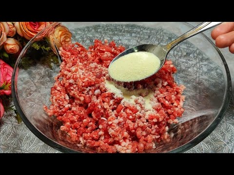 Видео: ДОБАВЬТЕ МАНКУ В ФАРШ! НИКТО НЕ ВЕРИТ ЧТО Я ГОТОВЛЮ ИХ ТАК ПРОСТО! САМЫЙ УДАЧНЫЙ РЕЦЕПТ