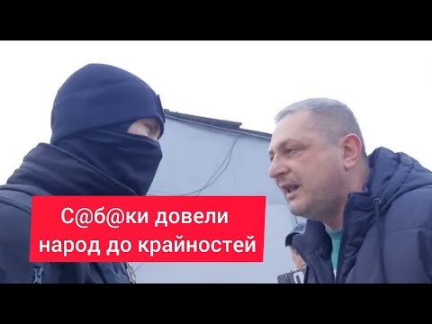 Видео: С@б@кам не удалось развести водилу