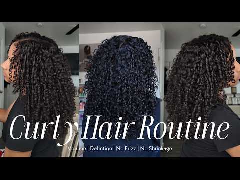 Видео: Уход за вьющимися волосами | NO FRIZZ