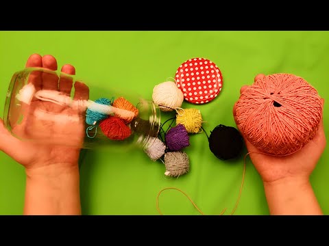 Видео: Знакомые не выбросили остатки ниток, отдали мне. Смотрите, что получилось из этого