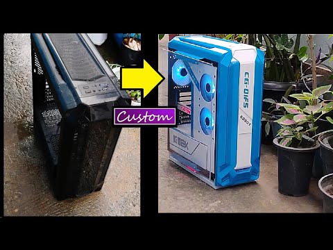 Видео: I made an incredible TRANSFORMATION in an abandoned computer/ ПК Casemod Кастомный компьютер старый