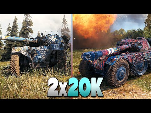 Видео: EBR 105: 2-кратный топ-разведчик на Малиновке - World of Tanks
