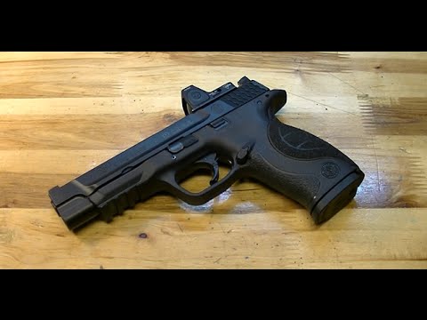 Видео: Пистолет Smith & Wesson M&P CORE: установка коллиматора