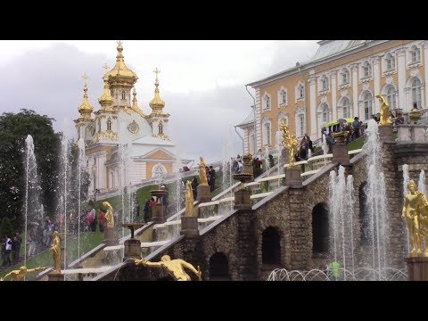 Видео: Петергоф. Фонтаны и каскады || Peterhof. St.Petersburg