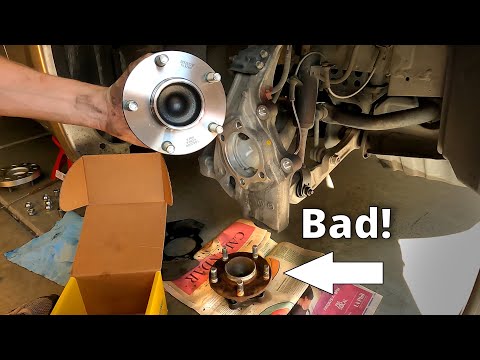 Видео: Как диагностировать и устранить вибрацию подшипника ступицы (G35/350Z)