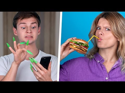 Видео: Кому слабо? Челлендж!