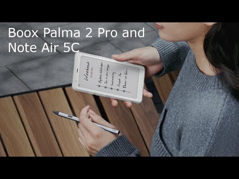 Видео: Onyx Boox анонсирует Palma 2 Pro и Note Air 5C