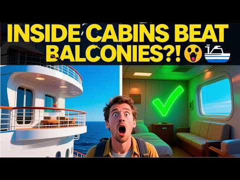 Видео: 10 причин забронировать внутреннюю каюту на круизном лайнере
