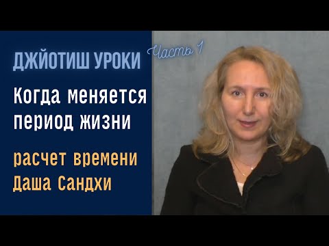 Видео: Смена планетарных периодов. Часть 1  | Расчет Даша Сандхи  |  Астрология  Джйотиш