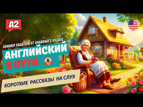 Видео: АНГЛИЙСКИЙ на слух НАЧНИ понимать и СЛЫШАТЬ / Summer Vacation at Grandma's Village.