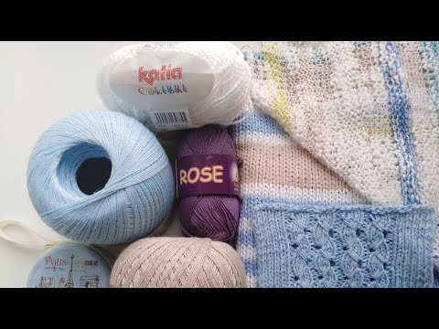 Видео: Вязание/Планы/Процессы/Пряжа и многое другое.