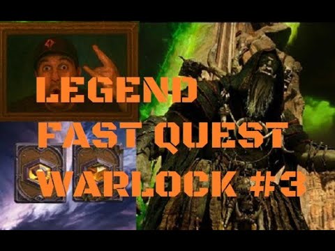 Видео: #3 МЫ В ЛЕГЕНДЕ! БЫСТРЫЙ КВЕСТ ЧЕРНОКНИЖНИК. #Hearthstone Lost City of Un’Goro.
