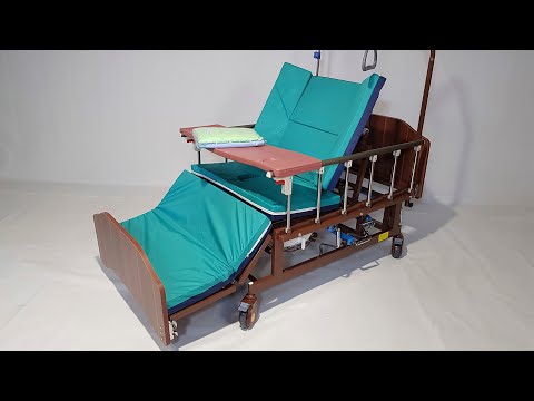 Видео: Медицинская кровать Е-45 (МЕТ REMEKS)