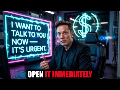 Видео: Илон Маск говорит: «Я хочу поговорить с тобой прямо сейчас, это очень срочно, открой это сейчас ж...