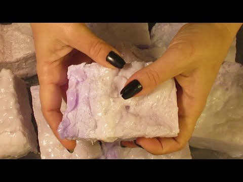 Видео: ASMR 💜♻️ Soaked Recycled Soap 💜 ♻️ Mushy Soap 💜♻️ Vid 235 💜♻️ РАЗМОКШЕЕ МЫЛО 🧼🧽 Sponge at End !