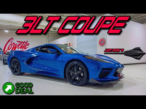 Видео: Elkhart Lake Blue Z51 C8 Stingray 2020 года на выставке Corvette World!