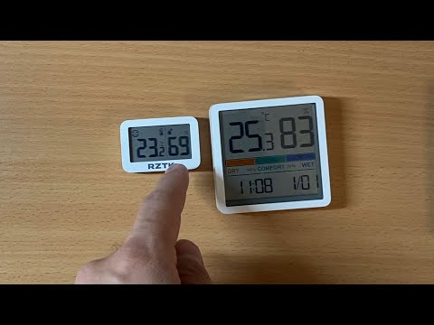 Видео: Розпакування Термогігрометр RZTK Monitor Clock з ROZETKA