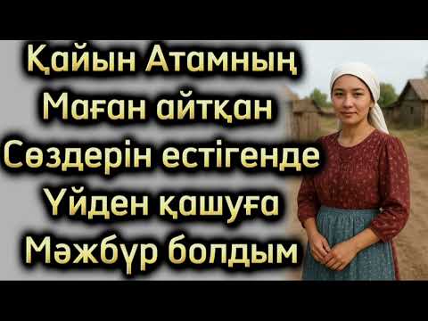 Видео: ҚАЙЫН АТАМНЫҢ СӨЗДЕРІН, ЕСТІГЕНДЕ, ҚҰЛАП ҚАЛА ЖАЗДАП, ҚАШУҒА МӘЖБҮР БОЛДЫМ, ӨЗГЕГЕ ОЙ САЛАР ОҚИҒА