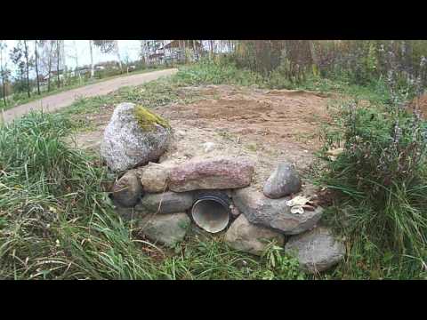 Видео: Труба на въезд к участку