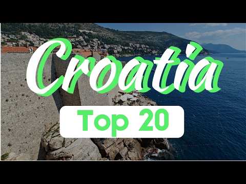 Видео: 20 лучших мест для посещения в Хорватии | Путеводитель 2025 года [4K]